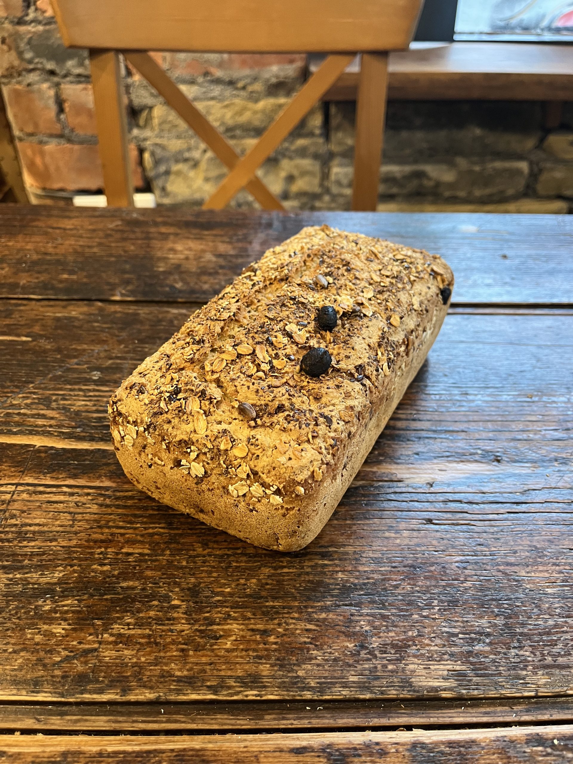 Gluten Free Sourdough with Muesli Loaf