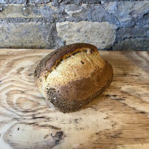 Crusty Garlic & Cheese Sourdough Bread