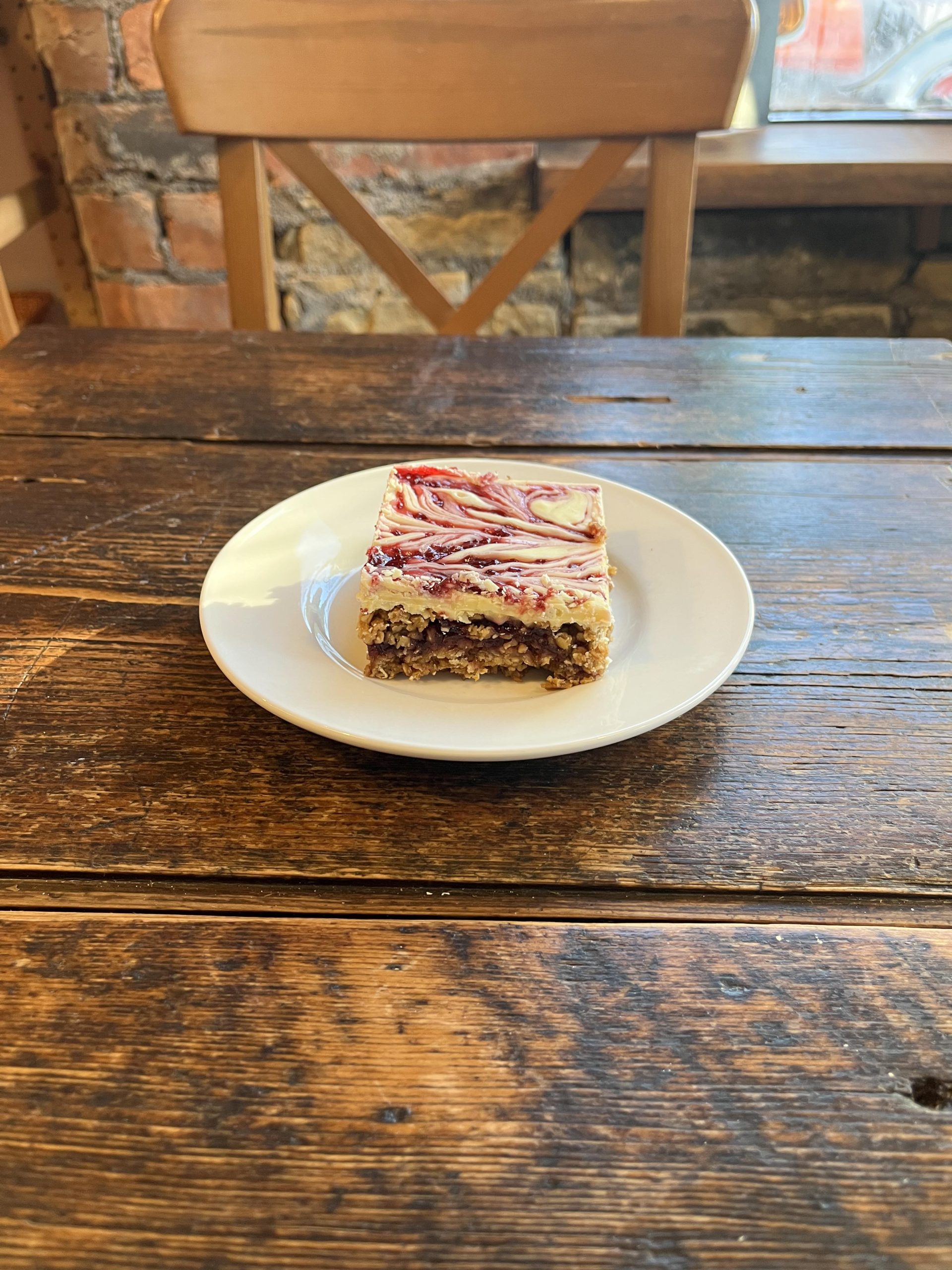 Flapjack Raspberry & White Chocolate