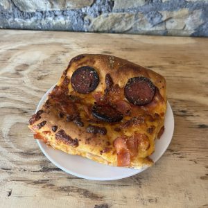 Pizza Bread Meat Feast